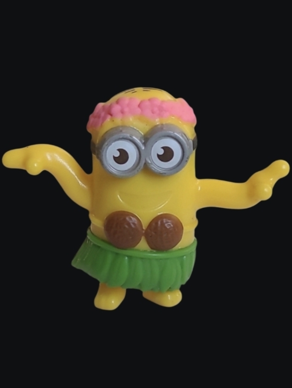 2019 Short Minion Hula Dancer Figure McD's Toy
